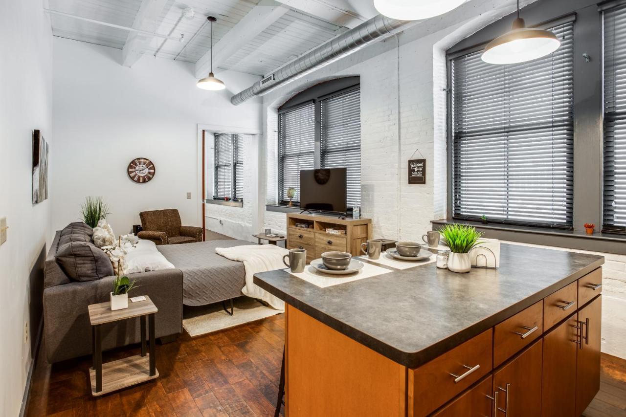 Ny Style Centric Loft With King Bed By Park Ave * Rochester