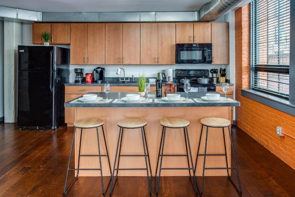 Centric Modern Loft W/ King Beds Apartment Rochester